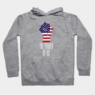 The power of US American flag Hoodie